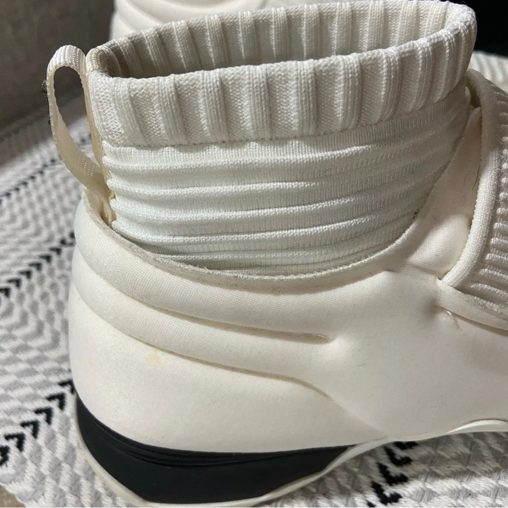 Chanel 17B Stretch Fabric Sneaker